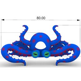 custom made 10m 33ftW concert stage decoration giant inflatable dome tent outdoor octopuss tentacles for DJ