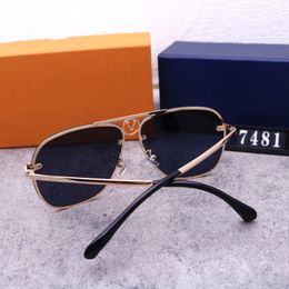 Designer eyeglasses womens lunette luxe mens sunglasses outdoor sun glasses high end accessory male female avant garde style fashion hg125 F4