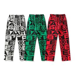 Men and women handsome matching long pants camouflage pants youth casual sports pants comfortable and loose fashionable and versatile sizes unique designer M-3XL