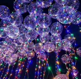 bobo ball wave led string 5 Metre 18quot 24quot 36quot balloon light with battery for Christmas Halloween Wedding Party home2421763