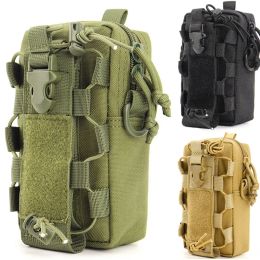Bags Tactical Waist Bag Military Molle Fanny Pack Running Mobile Phone Bottle Belt Pack Hunting Camping Hiking Accessories Pouch