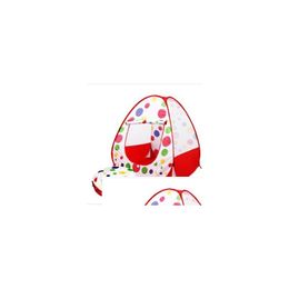 Toy Tents Children Kids Play Outdoor Garden Folding Portable Tent Indoor Pop Up Mticolor Independent House Drop Delivery Toys Gifts S Dhzp2