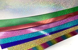 silver gold blue Colour Decorative Sticker 2530cm Glitter Heat Transfer Sheets Sequins HTV Iron On Vinyl for DIY Cricut T Shirt 8 6806942