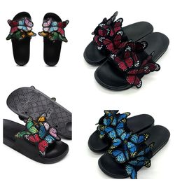 2024 designer sandal clogs slide mens womens flip flop buckle stock slider fur outdoors Fashion summer slipper shoes GAI 36-45