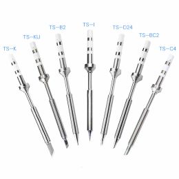 Tips Original Replacement Solder Tip for Ts100 Smart Digital Lcd Electric Soldering Iron Tsb2 Tsbc2 Tsc4 Tsku Tsi 7 Types Tips