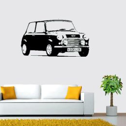 Stickers Wall Sticker for Living Room Home Decoration Decal Vinyl Great Classic Mini Cooper Car Fourth Art Pattern Singlepiece 3622