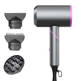 Electric Hair Dryer Powerful Dryers Professional Fast Drying Folding Home Appliance Negative Ionic Blow Salon Style Hot Cold Wind GG