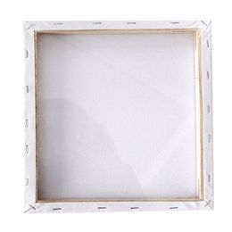 1pc Small Art Board White Blank Square Artist Canvas Wooden Board Frame Primed For Oil Acrylic Paint Mayitr Painting Boards2173