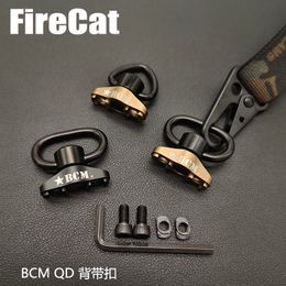 BCM Strap Buckle Quick Release Tactical MLOK System Toy CNC Metal Hanging Rope Accessories QD Buckle Straight Insert Buckle
