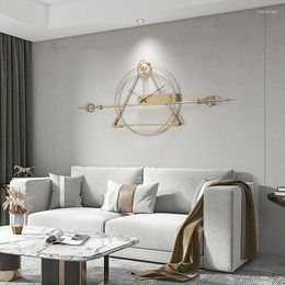Wall Clocks Stylish Kitchen Large Clock Decorative Luxury Modern Design Watches Relogio De Parede Home Decor
