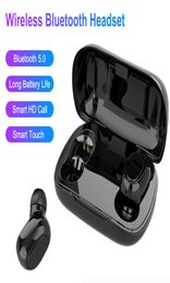 Popular Spot L21 Wireless Headset Bluetooth 50 Earbuds Mini TWS Sports Stereo Noise Reduction Smartphone Charging Case with Micr1801635