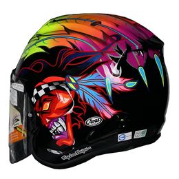 ARA I SZ-RAM 4 RUSSELL 3/4 Open Face Helmet Off Road Racing Motocross Motorcycle Helmet