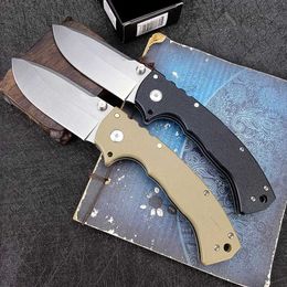 Camping Hunting Knives Tactical Outdoor Steel Scissor AUS-10A For Hunting Men Folding Camping Knife Survive EDC Manual Defence Tools Folder 240315