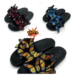 2024 designer sandals clog slides men women flips flop buckles stock slider fur outdoors Fashion summer slipper shoes GAI 36-45