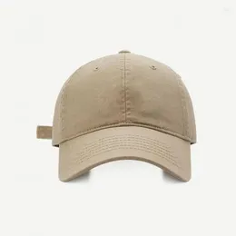 Ball Caps Cotton Baseball Cap Women Men Unisex Sun Hat Summer Sports Curved Brim Sunshade Solid Snapback Bone Dad Female Soft