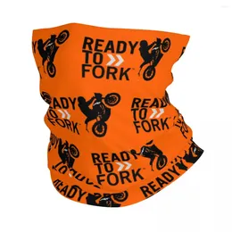 Scarves Motorcycle Ready To Fork Racing Merch Bandana Neck Cover Moto Motorcross Wrap Scarf Multi-use Fishing Headwear Unisex All Season