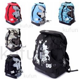 Covers Inline Skates Backpack Skating Bag Sports Bags for Skating Roller Skate Hiking Adult Knapsack Shoulder Bag