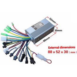 24V 36V 48V 250W 350W Motor Speed Controller with LCD Display For MTB EBike Scooter