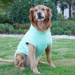 Dog Apparel Soft Fleece Cat Jacket Pet Costumes Solid Colour Comfortable Vest Pullovers Warm Dogs Hoodies Autumn