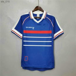Fans Tops Soccer Jerseys RETRO ZIDANE soccer jerseys French club Football 1984 shirt Trezeguet 1982 Deschamps Pires footbH240313