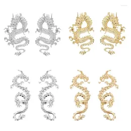 Stud Earrings Elegant Dangle Dragon Ear Pendants Fashion Jewellery Dropship