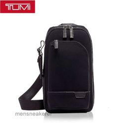 Initial TUMIIS Mens Business Simple Backpack Chest Bag Travel Harrison Men's Fashion Casual One Shoulder Crossbody Designer 6602035d 7EYJ