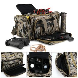 Bags SoarOwl Range tactical Gun Bag Shooting Series Package Outdoor Multifunction Tactical Package Military Lockable Zipper Nylon