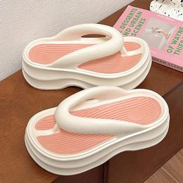 Slippers 2024 Flip Flip Woman EVA Plataforma Outdoor Plataforma Não deslizamento Comfort Comfort Cloud Corean Beach House Sapatos Summer Hot With Box