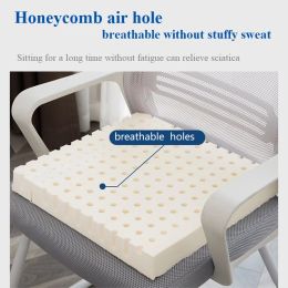 Cushion 100% Natural Latex Sitting Cushion Chair Cushion Antidecubitus Relief Pain Office Chair Bench Floor Sofa Cushion Pad Anti Cold