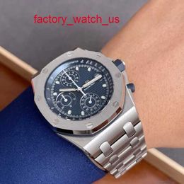 Lastest AP Watch Calendar Watch Royal Oak Offshore Series 26238ST Precision Steel Blue dial Mens Fashion Leisure Business Sports Machinery Time Watch