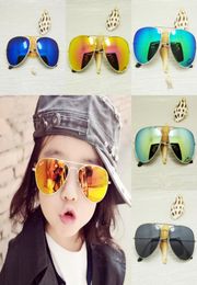 Kid Sunglasses Children Beach Sun Glasses UV 400 Fashion Accessories Sunscreen Eyewear Baby for Boys Girls Awning kids Glasses1180765