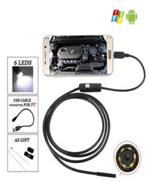 55mm endoscope camera USB android endoscope Waterproof 6 LED Borescope Inspection Camera Endoscope For Android PC4943222