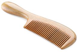 Hair Brushes Natural Wood Comb Splicing Structure Hair Comb Fine Tooth Brush Anti Static Hairdressing Scalp Massage Tools Gift 230529 ZZ