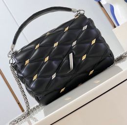 10A Quality New Luxury Designer Shoulder Bags Medium 23cm Women Lambskin Bags Genuine Leather Lady Chain Bags Handbags Purse Crossbody Bag With Box