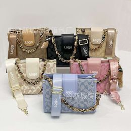 Shop Factory Wholesale Bags Bag 2024 Winter New Womens Simple Chain Crossbody Handbag