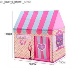 Toy Tents Toy Tents YARD Kids Toys Tents Kids Play Tent Boy Girl Princess Castle Indoor Outdoor Kids House Play Ball Pit Pool Playhouse Q231220 L240313