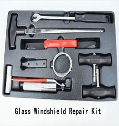 car glass windshield repair kit Professional DIY tools Auto Glass Windscreen window repair tools set cardetector1560589