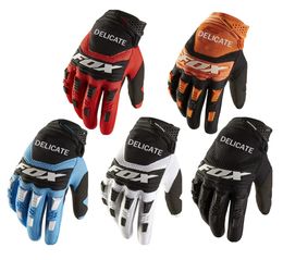 2020 DELICATE FOX MX Pawtector Black Gloves Cylcing Motor Motorcycle Dirt Bike MTB DH Race Gloves1190010