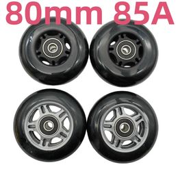 Skate wheel 80x24mm roller wheel 80mm 85A 4 wheels/lot 608RS bearing 240227