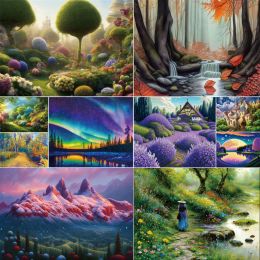 Craft Fantasy Landscape 3d Diamond Painting Cross Stitch Wall Decor Bedroom Decoration Custom Photo Hobby Kids Gift 2023 New Wholesale