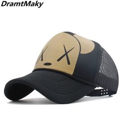 2020New Summer Baseball Cap Women Men Mesh Breathable Snapback men Cap Unisex Adjustable Sport Hats Dad Hat Bone truck gorro285I