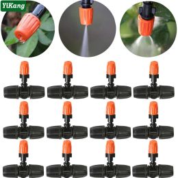 Sprinklers 100pcs Spray Nozzle Farm Garden Micro Auto Drip Irrigation System Sprinkler Adjustable Atomizing Dripper Plant Self Watering