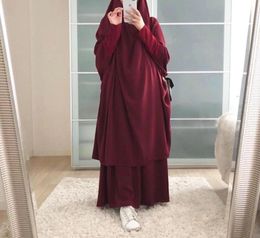 ramadan eid muslim prayer garment dress women abaya jilbab hijab long khimar robe abayas Islam clothing niqab djellaba burka7875719
