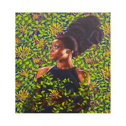 Kehinde Wiley Shantavia Beale II 2012 Painting Poster Print Home Decor Framed Or Unframed Popaper Material280x