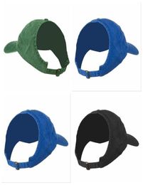 Girls Ponytail Baseball Caps Half Empty Sun Hat Top Visor Fashion Horsetail Cap Messy Bun Snapback Cap Natural Hair Breathable Hat7196658