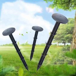 Film 100pcs Garden Ground Nail 11 16 20 Cm Greenhouse Film Weed Prevention Ground Cloth Sunshade Fly Net Mulch Fix Tools