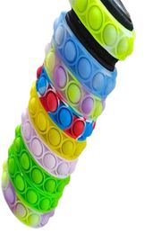 Silicone Camouflage bracelet Change Colour Push Bubble pers Silicone Bracelets Finger Toys bangle Puzzle Pr6166654