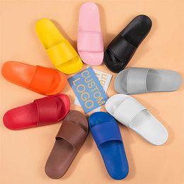 HBP Non Brand Customised Slides Printed Boy Slider Sandal Unisex Women Custom Shoes With Branding Slippers Men Plain Blank Slide