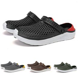 Men Slippers Women Colour For Solid Hots Slip Resistant Black White Corower Blue Breathable Mens Indoors Walking Shoes A111 86 s