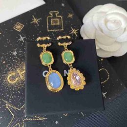 DesignerFashion earrings Gold Plated Dangle Classic Designer Jewellery Earrings Romantic Love Gifts for Women with Box Boutique High Quality Ear Stud {category}